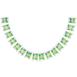 Bandeirinha Buraco em Um Feliz Aniversário, Garoto Golfe