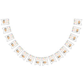 Bandeirinha Cachorro Cachorro Primeiro Aniversário Paw-ty