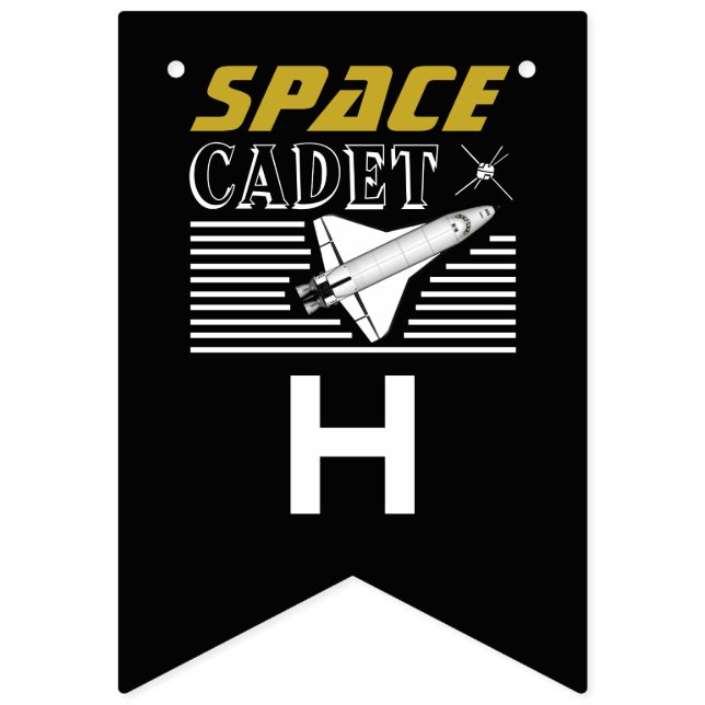 Bandeirinha Cadete espacial, nave espacial, Aniversário (Segunda Bandeira)