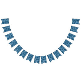 Bandeirinha Camo Monocolor Azul