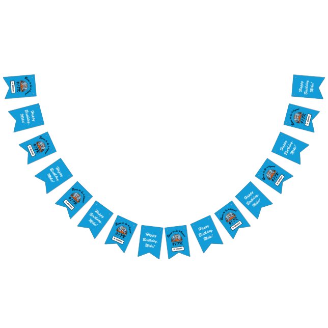 Bandeirinha Carro de competência do menino do feliz (Todos)