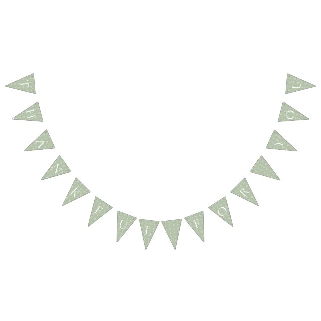 Bandeirinha Cartaz de Ação de Graças (Todos)