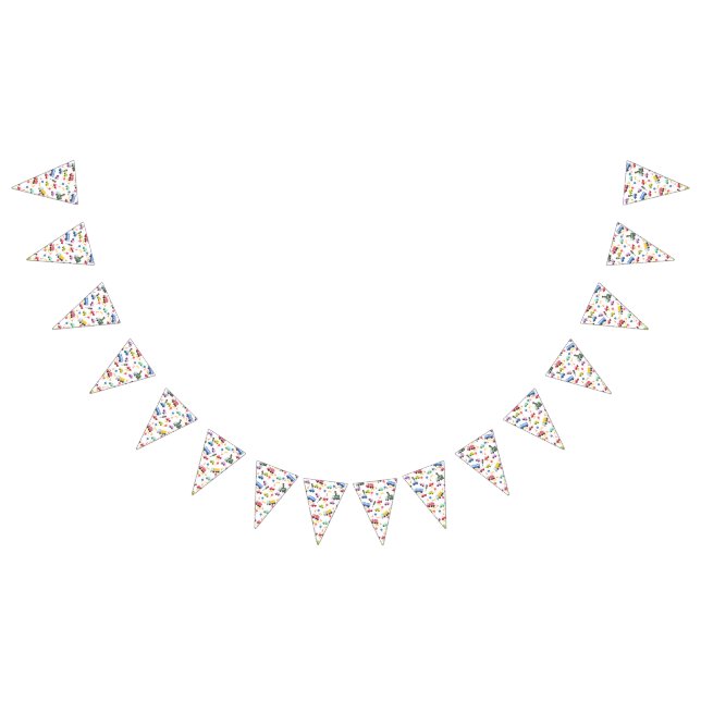 Bandeirinha Cartaz de revestimento branco de transporte (Todos)