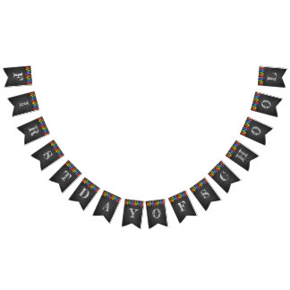 Bandeirinha Cartaz Do Primeiro Dia Da Escola