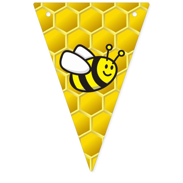 Bandeirinha Cartoon de Honeybee (Décima Primeira Bandeira)