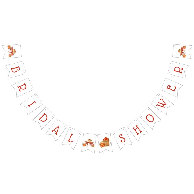 Bandeirinha Casamento Apple-y Ever After!  Decorações de Chá d (Todos)