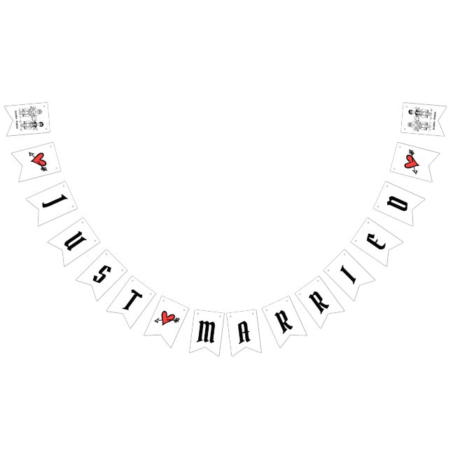 Bandeirinha Casamento de Casal Biker Personalizado (Todos)