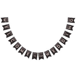 Bandeirinha Casamento de Sonhos da Noite de Verão