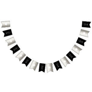 Bandeirinha Casamento natural minimalista orgânico prata EDITÁ