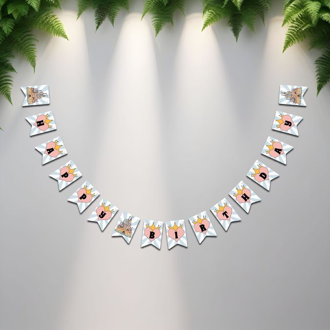 Bandeirinha Castelo de Fairytale e banner de bunda de Heart Bi (Criador carregado)