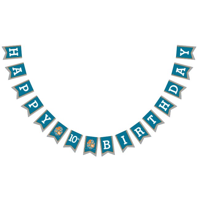 Bandeirinha Cavaleiros e cinza de aniversário feliz medieval d (Todos)