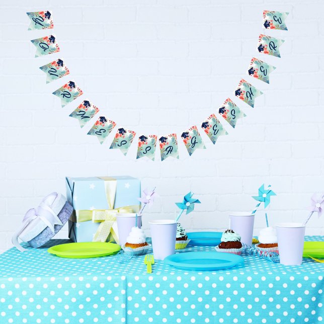 Bandeirinha Celebração de Graduação por Aquarela (Criador carregado)