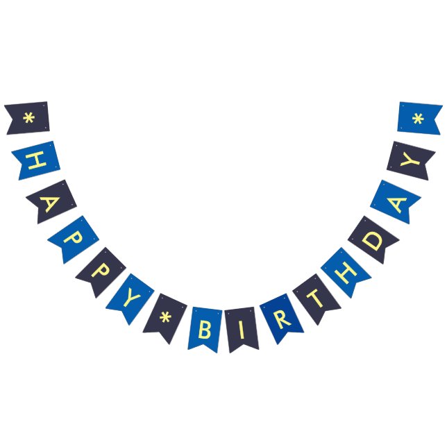 Bandeirinha Celebração do menino do feliz aniversario alguma (Todos)