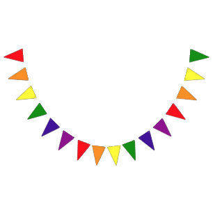 Bandeirinha Celebração do Orgulho LGBTQ do Arco-Íris