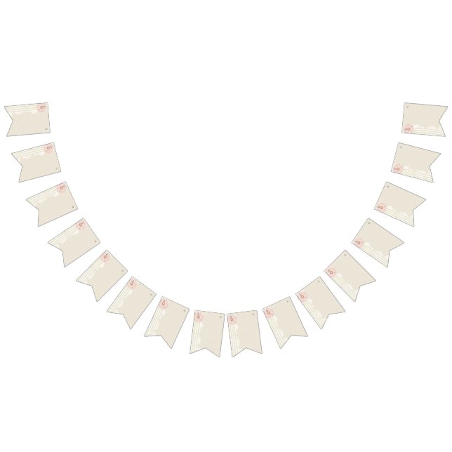 Bandeirinha Cerco de Papel Escrapado (Todos)