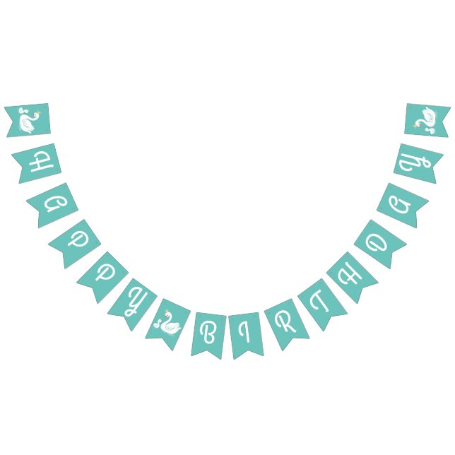 Bandeirinha Chá de fraldas de Partido do primeiro aniversario  (Todos)