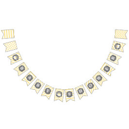 Bandeirinha Chá de fraldas do elefante branco