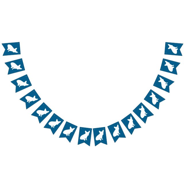 Bandeirinha Chá de fraldas francês Buldogue francês Frenchy Fr (Todos)