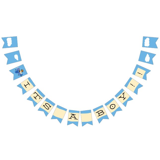 Bandeirinha Chá de fraldas-piloto de Urso Justo de Teddy (Todos)