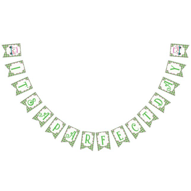 Bandeirinha Chá de fraldas Pronto para Carrinho de Golfe Elega (Todos)