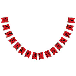 Bandeirinha Chá de fraldas-Tema da Senhora Bonita