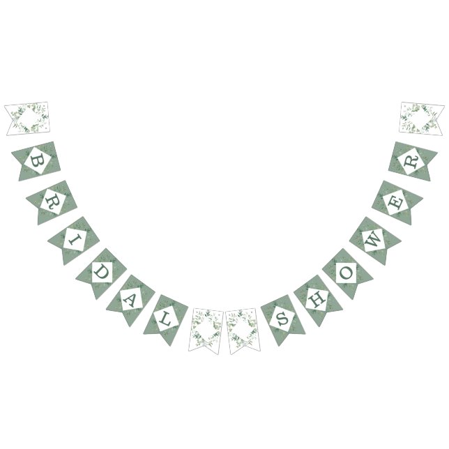 Bandeirinha Chá de panela Botânico Eucalyptus Greenery (Todos)