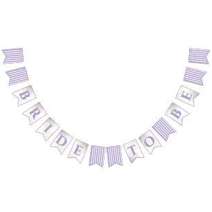 Bandeirinha Chá de panela Lilac-Stripe Parisiense