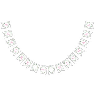 Bandeirinha Chá de panela Personalizado Eucalyptus Greenery