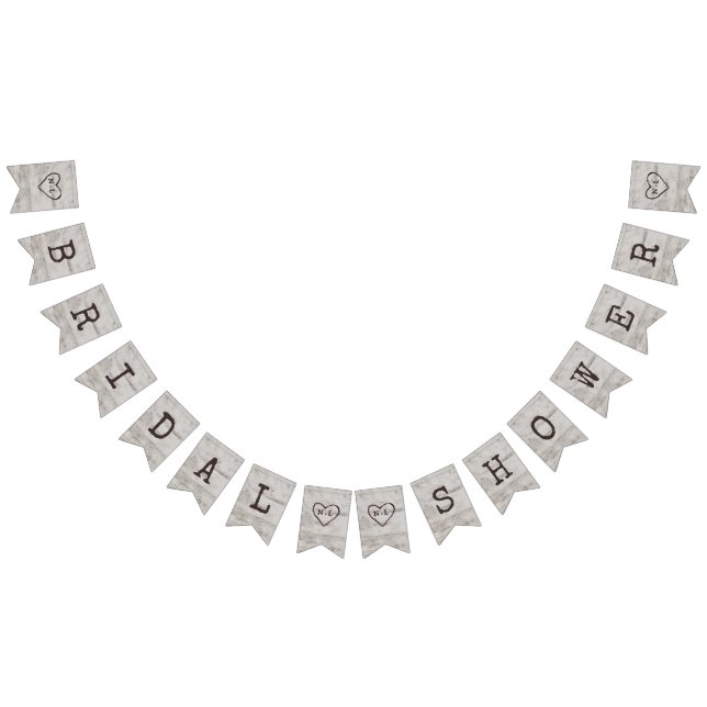 Bandeirinha Chá de panela Rústico de Birch da Sweethearts (Todos)