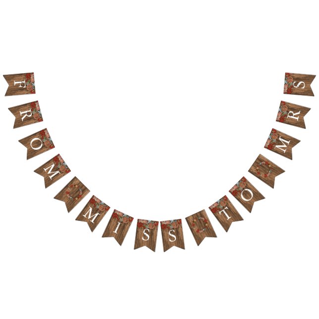 Bandeirinha Chá de panela - Senhorita para a Sra. (Todos)