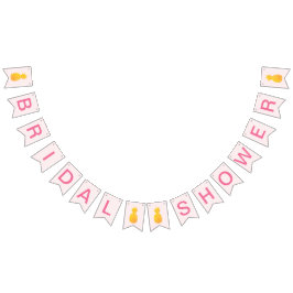 Bandeirinha Chá de panela tropical Aloha