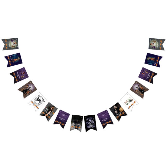 Bandeirinha Chamando todas as bruxas de aniversário de 30 anos (Todos)