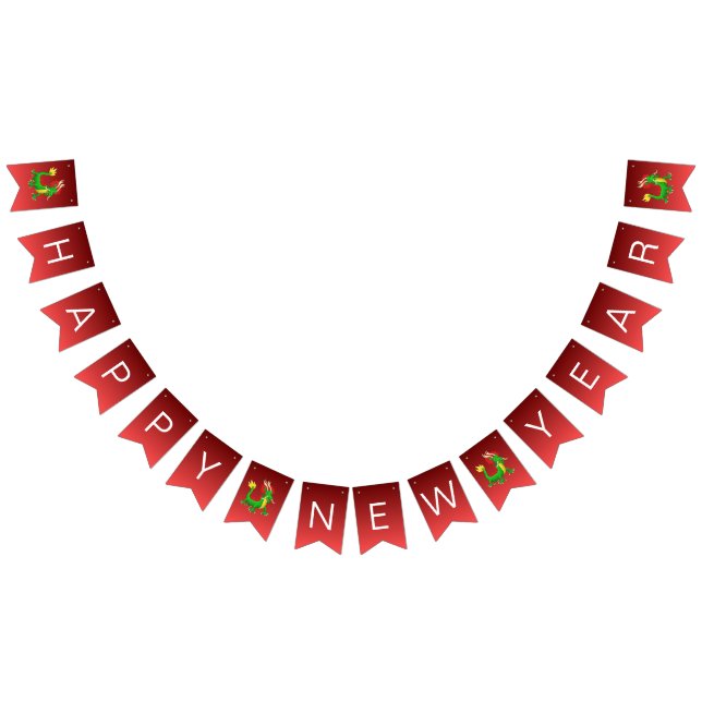 Bandeirinha Chinese dragon for New Year's party (Todos)