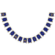 Chuva de Bebê Príncipe Azul Real Dourado