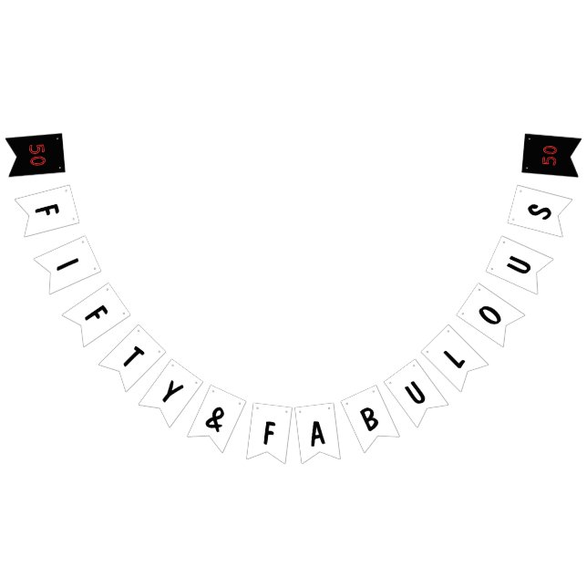 Bandeirinha Cinquenta e fabuloso (Todos)