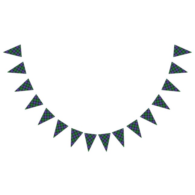 Bandeirinha Clã Galbraith Tartan (Todos)