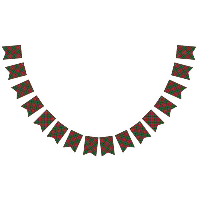 Bandeirinha Clan MacCulloch Tartan escocês (Todos)