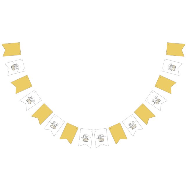Bandeirinha Class of 2026 / Banderines decorativos (Todos)