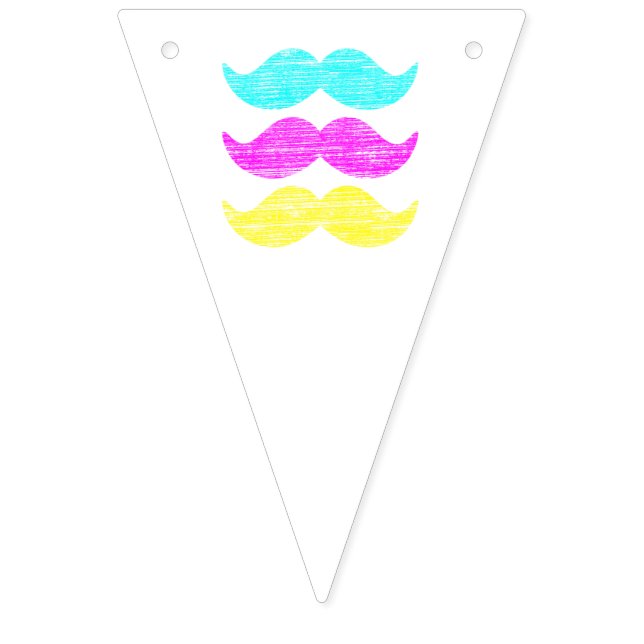 Bandeirinha CMY Mustaches (Primeira Bandeira)