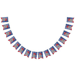 Bandeirinha Coelhinho de Papais noeis Bonitos