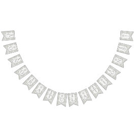 Bandeirinha Coleção Náutica de Casamento de Madeira de Praia d