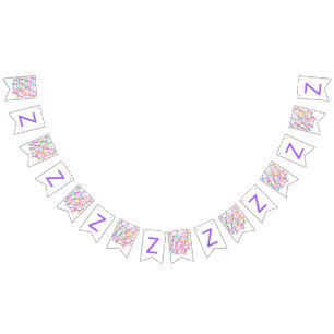 Bandeirinha Confete de Letras "Z"