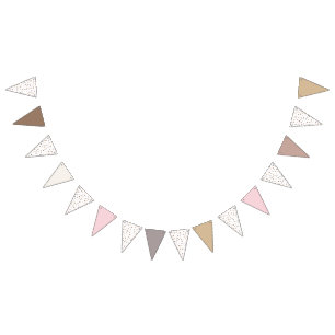 Bandeirinha Confetti Chic (Dots-Solids)