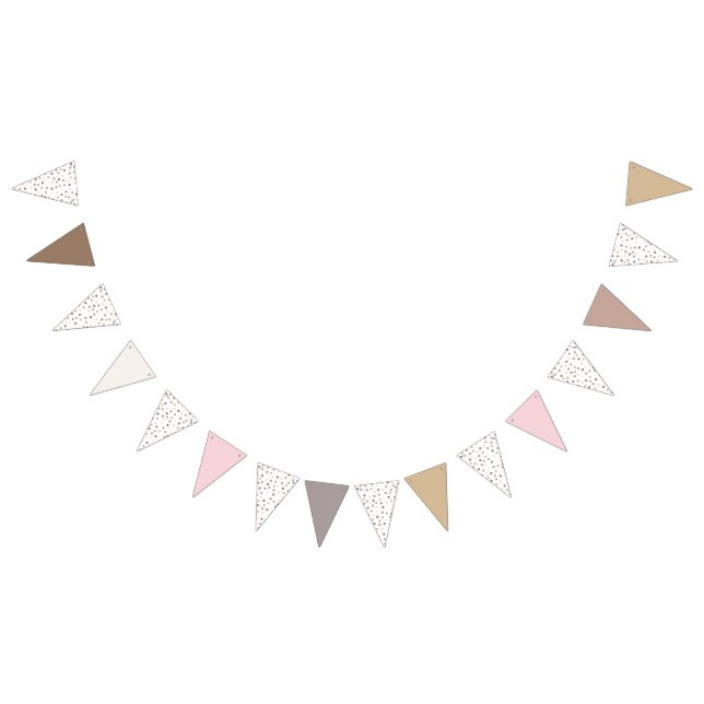 Bandeirinha Confetti Chic (Dots-Solids) (Todos)