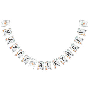 Bandeirinha Convite Para Aniversário Do Espaço Exterior, Galáx