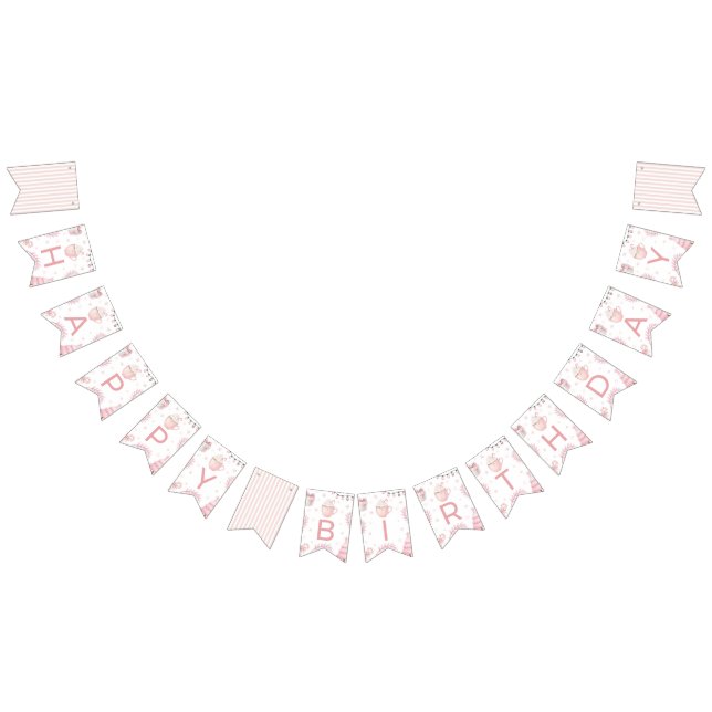 Bandeirinha Cookies & Cocoa Birthday Banner (Todos)