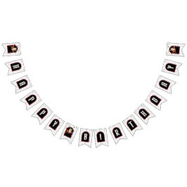 Bandeirinha Cool Punk Rockstar Birthday