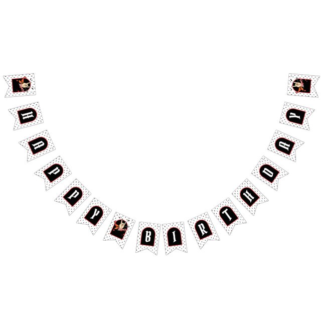 Bandeirinha Cool Punk Rockstar Birthday (Todos)