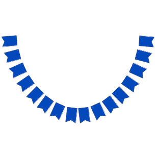 Bandeirinha cor azul da chroma key