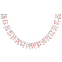 Cor-de-água rosa-branca com ursinho e coração